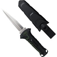 Нож SeacSub KATANA DAGA зелёно-чёрный