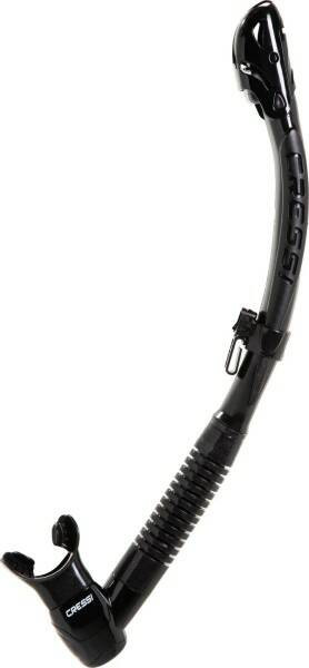 Трубка CRESSI ITACA ULTRA DRY Черный силикон цвет черный