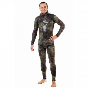 Гидрокостюм AquaDiscovery KOCHEVNIK V2 CAMO GREEN 7mm