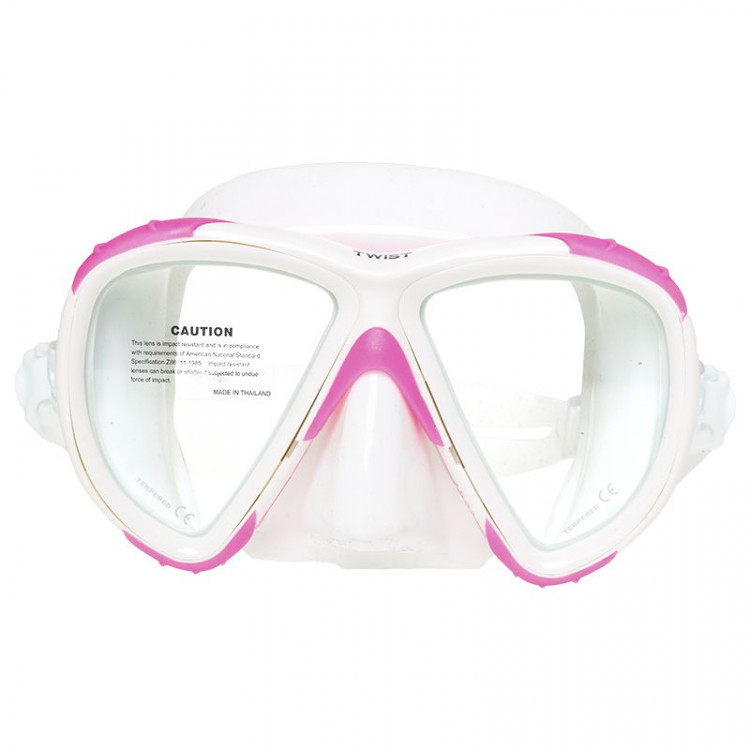 Маска Marlin Twist Pink/White 