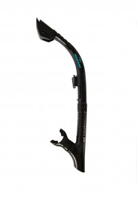 Трубка Aquateam DRY 2 клапана black